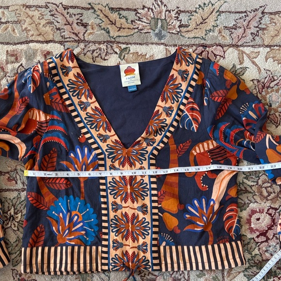 FARM RIO x ANTHROPOLOGIE Blouse - Picture 9 of 10